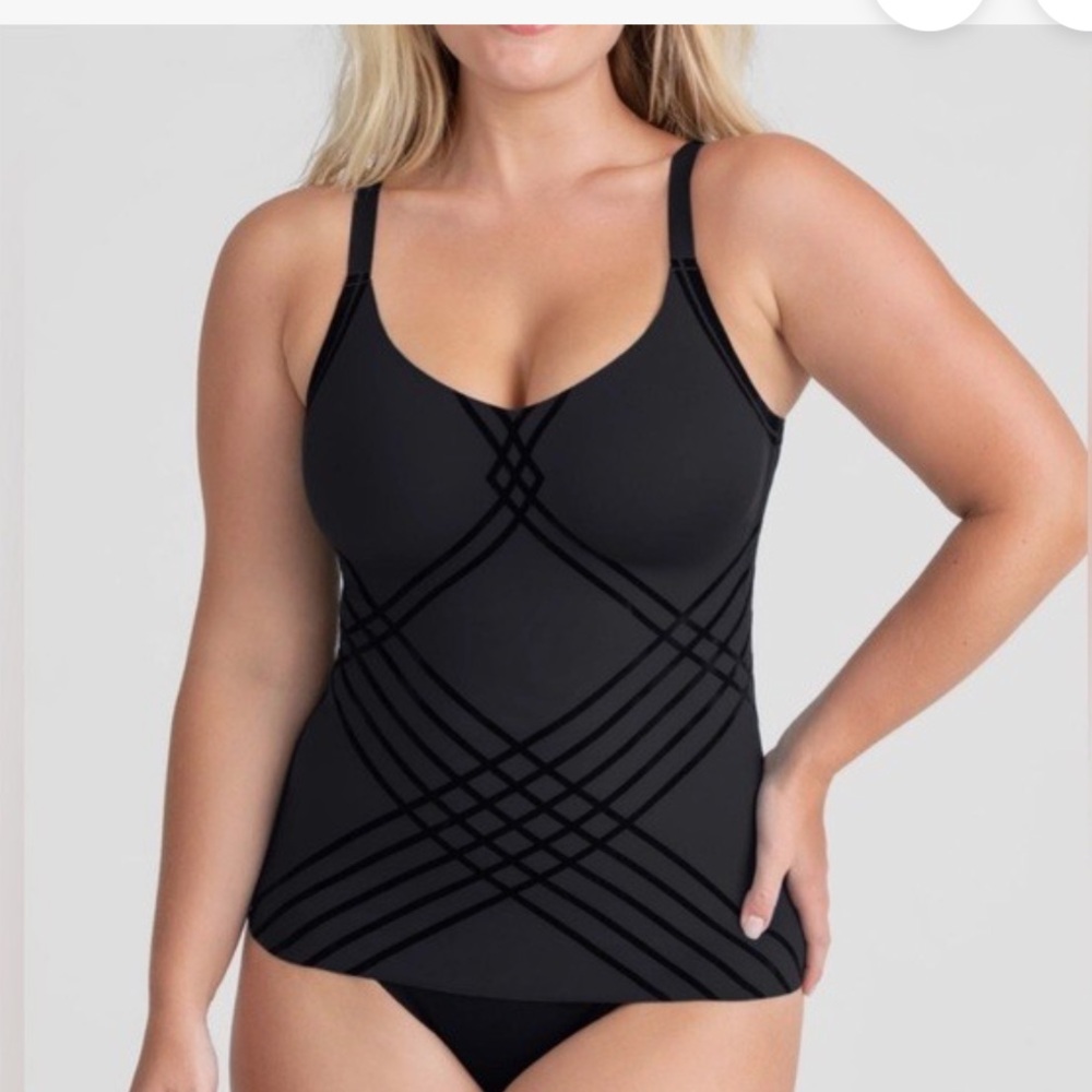 NWT HONEYLOVE SILHOUETTE CAMI BRA SHAPEWEAR CONTROL 1x